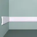 Молдинг Bello deco XPS М 5 на стену, полистирол (XPS), цвет белый, 50x7x2000 мм 2 шт