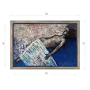 Картина Эдуарда Абжинова "Сон Венеры" матовый холст в раме 35x50 см