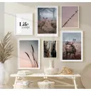 Набор постеров 28 картин "Косули" 105x120 см 6 шт, в тубусе без рамы