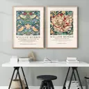 Набор постеров 28 картин "Репродукция Моррис орнамент" 50x40 см 2 шт, в тубусе без рамы