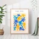 Постер 28 картин "Абстракция афиша" 50x40 см в тубусе без рамы