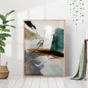 Постер 28 картин "Абстракция в современном стиле" 50x40 см в тубусе без рамы