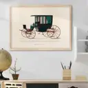 Постер 28 картин "Карета" 50x40 см в тубусе без рамы