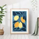 Постер 28 картин "Лимоны" 50x40 см в тубусе без рамы