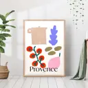 Постер 28 картин "Прованс минимализм абстракция" 50x40 см в тубусе без рамы