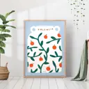 Постер 28 картин "Ваза репродукция" 70x50 см в тубусе без рамы