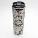 Термокружка 500 мл Relice RL-8404 колба из нержавеющей стали цвет серый/черный