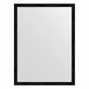 Зеркало с рамой Evoform Definite 59x79 см цвет рамы черные дюны