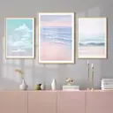 Набор постеров 28 картин "Море рисунок" 70x140 см, 3 шт, в тубусе без рамы