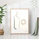 Постер 28 картин "Абстракция минимализм" 70x50 см