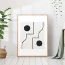 Постер 28 картин "Абстракция минимализм графика" 70x50 см