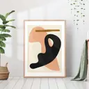 Постер 28 картин "абстрактные фиругы" 70x50 см