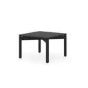Кофейный столик квадратный Latitude 60x60x40 см темно-серый