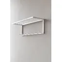 Настенная вешалка Playwoods 70x25x25 см 7 крючков цвет белый с оттенком слоновой кости