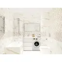 Декор плиточный настенный Azori Calacatta royal 587912002 матовый гладкий 31.5x63см