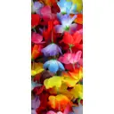 Наклейка для дверей и мебели Wallfix "Разноцветные цветы" 95x220 см, W229