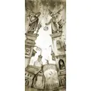 Наклейка для дверей и мебели Wallfix "Астрологи" 95x220 см, W269