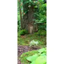 Наклейка для дверей и мебели Wallfix "Домик для гнома" 95x220 см, W214