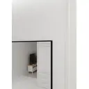 Зеркало интерьерное в алюминиевой раме настенное ONE Mirror 170x70 см черное