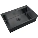 Мойка Steel Hammer Sink SH 7551 GRAFIT 75x51x20см прямоугольник нержавеющая сталь цвет графит