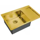 Мойка Steel Hammer Sink SH 7851-L BRONZE 78x51x20см прямоугольник нержавеющая сталь цвет бронза