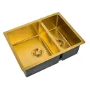 Мойка Steel Hammer Sink ZL R 580-2-440 BRONZE 59x44x20см прямоугольник нержавеющая сталь цвет бронза