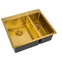 Мойка Steel Hammer Sink ZL R 590-2-510-L BRONZE 59x51x20см прямоугольник нержавеющая сталь цвет бронза