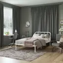 Кровать Квадрат Мира 120x200 см цвет белый