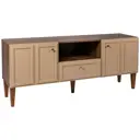 Тумба под телевизор R-home 40095505hM_беж 150x62x40 см МДФ с покрытием цвет бежевый
