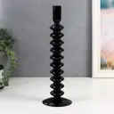 Подсвечник Simaland на 1 свечу "Луаре" чёрный 29x8.5x8.5 см