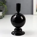 Подсвечник Simaland на 1 свечу "Шарль" чёрный 19x8.5x8.5 см