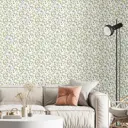 Обои флизелиновые Decoracion Полевые цветы 1 м белые 7101101-vinil-280x100x4