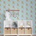 Обои флизелиновые Decoracion Мудрая сова 1 м светло-синие 7104006-vinil-280x100x4