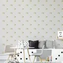 Обои флизелиновые Decoracion Спящий оленёнок 1 м серые 7102904-vinil-280x100x4