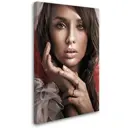 Постер Студия фотообоев "Портрет девушки" 80x50 см