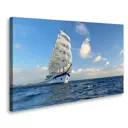 Постер Студия фотообоев "Корабль в море" 50x80 см