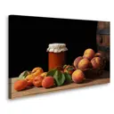 Постер Студия фотообоев "Натюрморт с персиками" 50x80 см