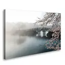 Постер Студия фотообоев "Туманная сакура" 73x115 см