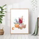 Постер 28 картин "Глинтвейн" 50x40 см