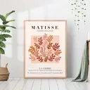 Постер 28 картин "Арт афиша Матисс розовые лепестки" 70x50 см