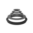 Плита Grillver 360 К-Пл чугун толщина 10 мм 38.40x38.40x3.80 см