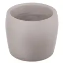 Кашпо Лайт Вещицы 10 см 9 см 0.55 л гипс серый/серебристый