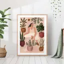 Постер 28 картин "Мэгги Стивенсон девушка" 70x50 см