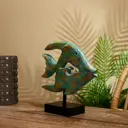 Сувенир "Рыба" на подставке, 10x15x25 см