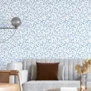 Обои флизелиновые Decoracion Лесные ягоды 4x2.8 м мятные 7180903