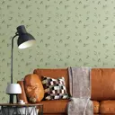 Обои флизелиновые Decoracion Мышиные горошек 4x2.8 м белые 7182506