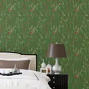 Обои флизелиновые Decoracion Изящные лютики 4x2.8 м белые/красные 7182706