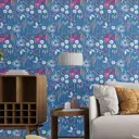 Обои флизелиновые Decoracion Летние гербарии 4x2.8 м оливковые 7183403