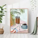 Постер 28 картин "Завтрак натюрморт" 50x40 см