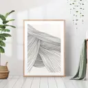 Постер 28 картин "Рисунок линиями" 50x40 см